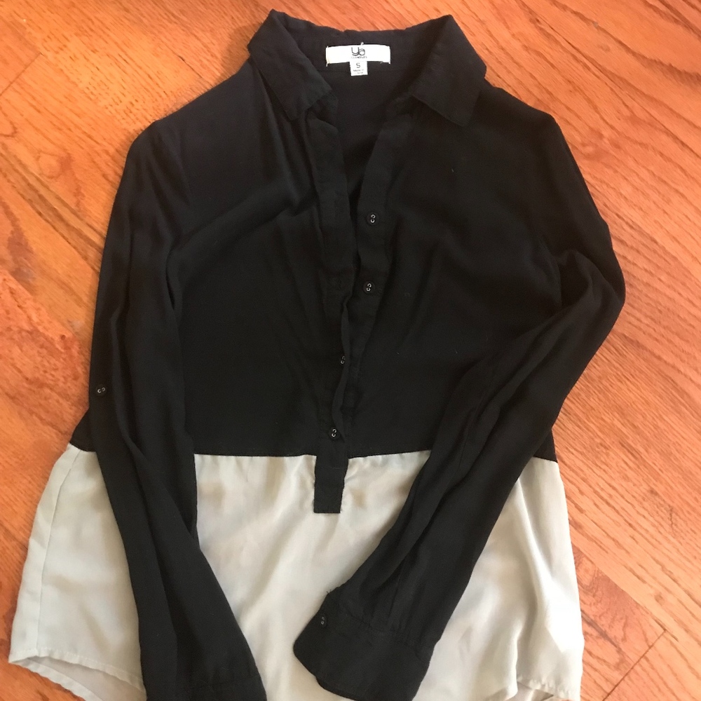 3/4 Button up Blouse